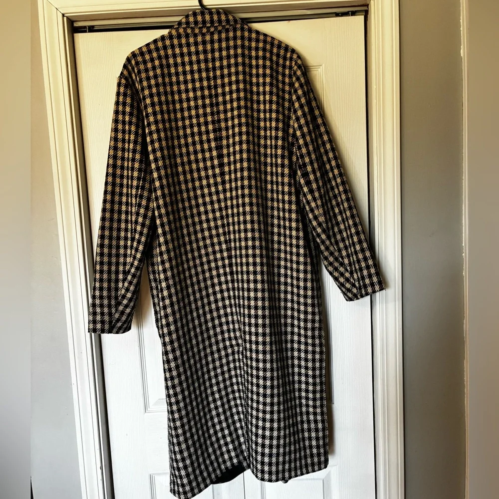 Urban Outfitters Navy Tan Black White Jacket - Picture 2 of 7